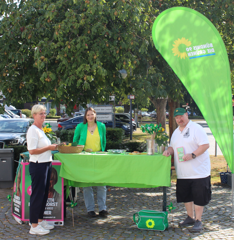 Bericht vom Wahlstand am 30.08.2025 in Liesborn
